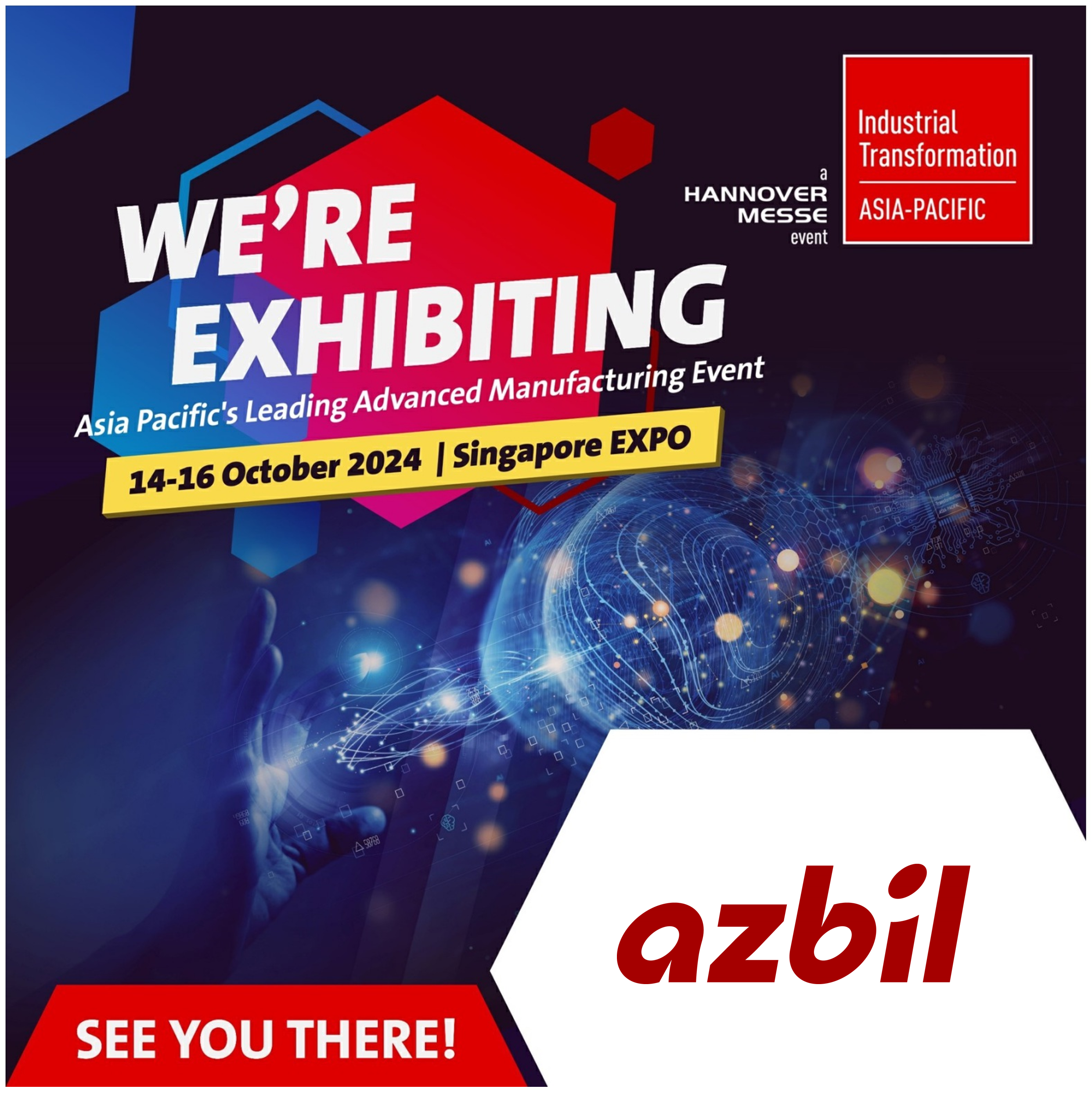 Azbil to Exhibit at Industrial Transformation ASIA-PACIFIC (ITAP) 2024